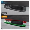 Real Hard Dry Carbon Fiber Sticker For Fiat 500 Abarth 595 695 2008-2024 LHD RHD Car Rearview Mirror Adjustment Switch Storage