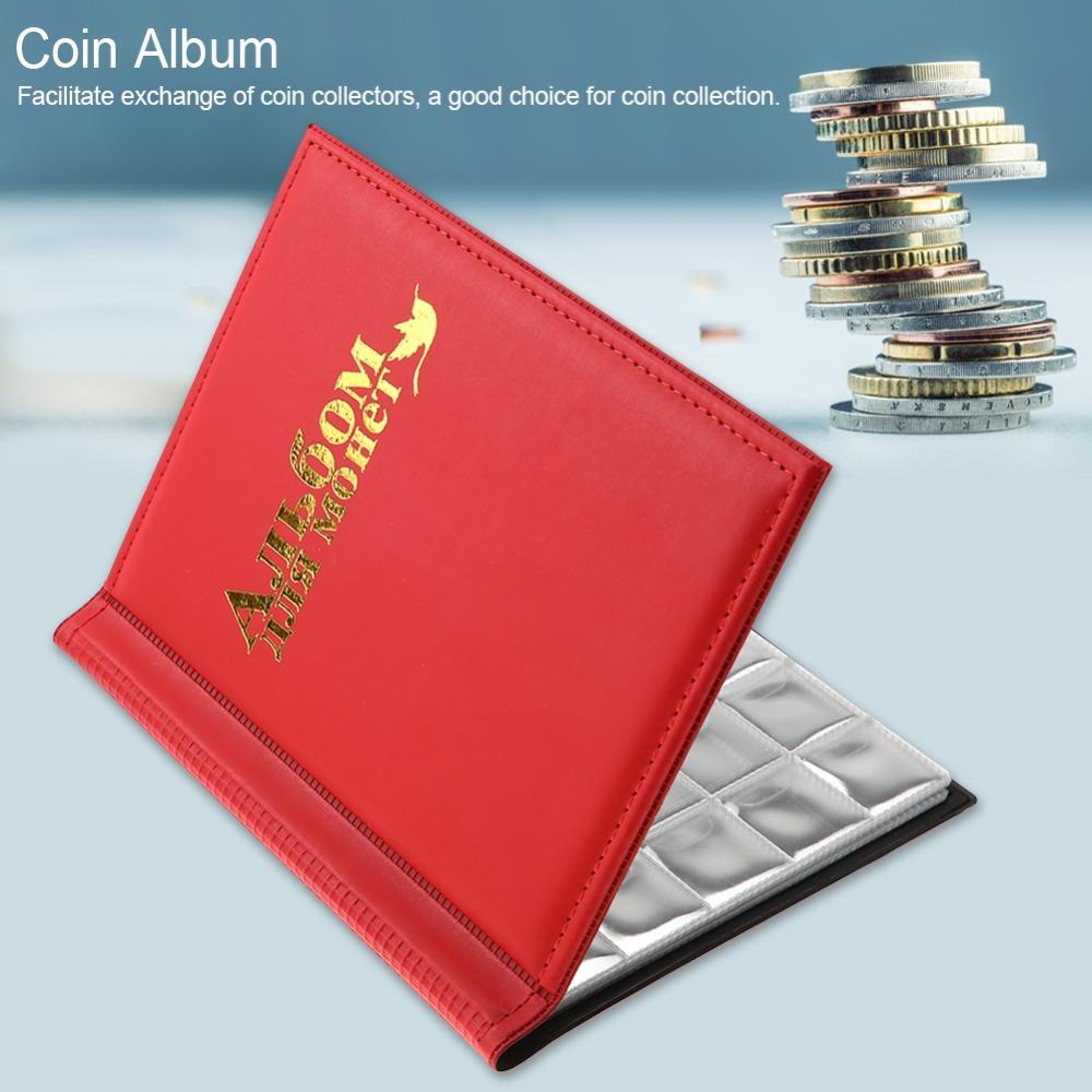 8.46 X 6.77 Inch Coin Collection Album 10 Pages Coin Collecting Book Money Organization