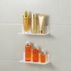 Wall Mounted Floating Shelves Acrylic Adhesive Shelf Display Ledge Kids Bookshelf Bathroom