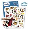 Stickers - Pirates - Treasure Chest - 96 Pieces
