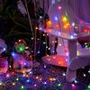 Colorful LED String Lights-Frosted Globe Design for Christmas, Weddings and Outdoor Parties, Battery Powered (Aa Batteries Not Included), 3M20 Lights