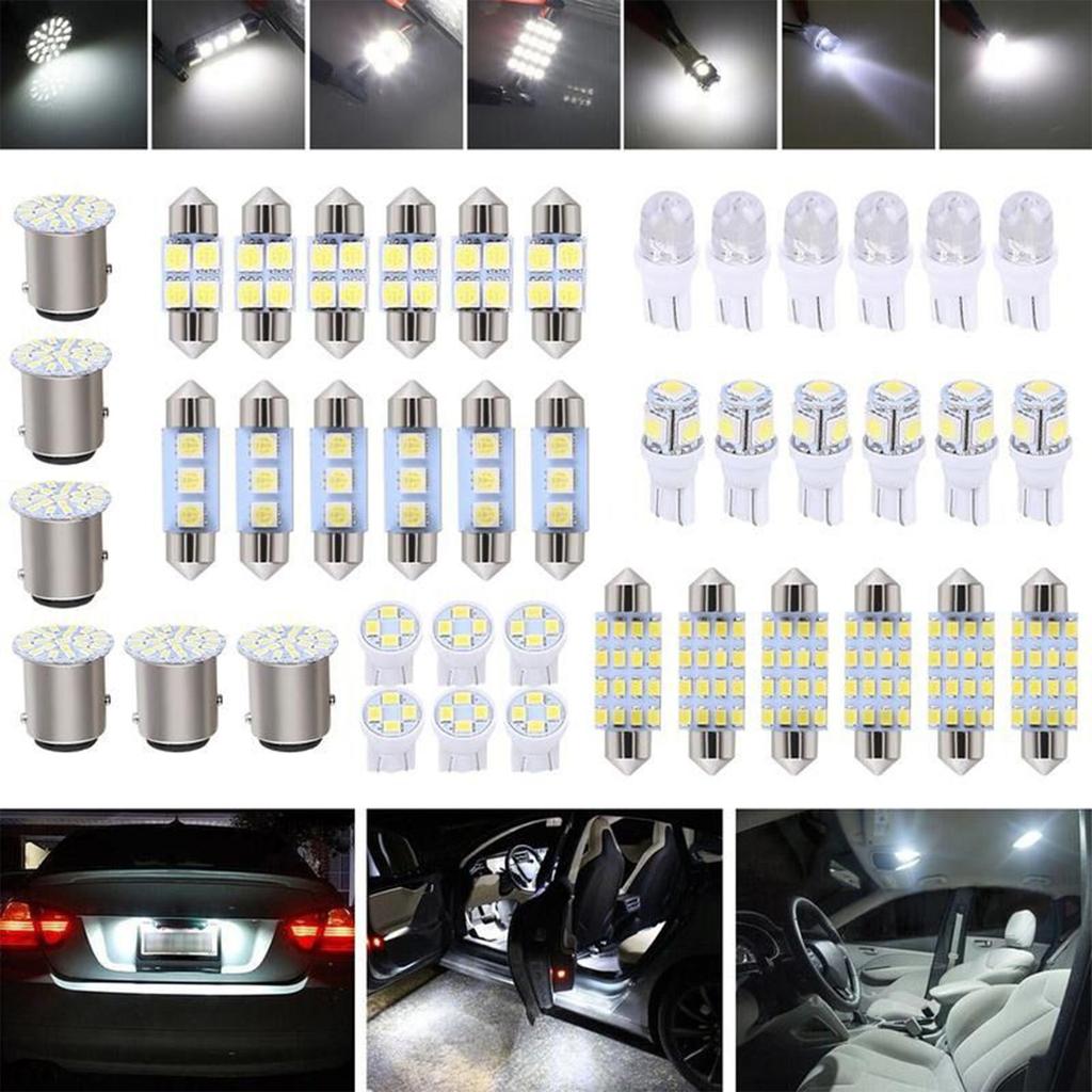 Interior LED Lights For Cars High-Brightness Car Door Lights Plug-and-Play Installation LED Reading Lighting Automotive Interior