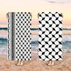 Hattah Keffiyeh Towel Microfibre Beach Quick Dry Lightweight Super Absorbent Bath For Camping Travel Swimm