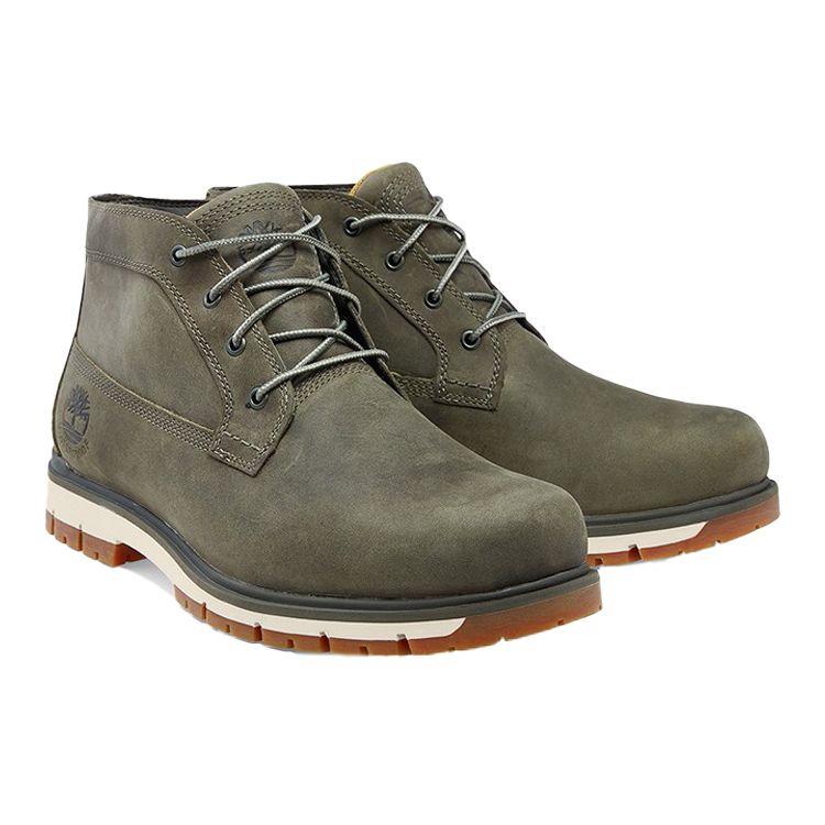 Timberland Мужские повседневные короткие ботинки Chukka Olive-Green A2HTW
