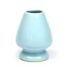 Tea Ceremony Utensils: Chasen, Chasen Stand, Straightener, Chasen Rest, Made In Japan, Ceramic [Blue]