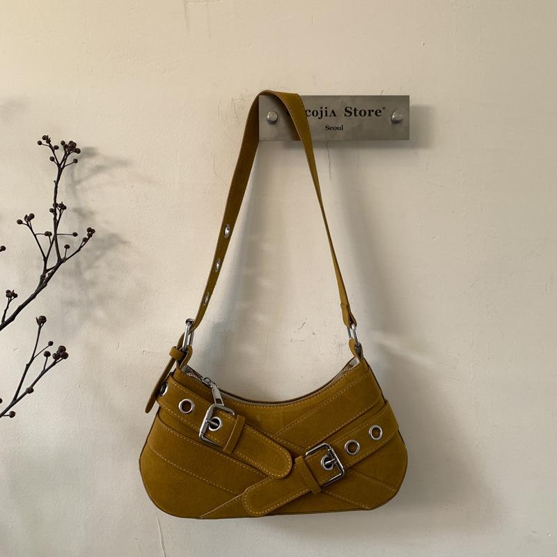 Ретро и модная сумка подмышку, нишевый и трендовый дизайн, мотоциклетная сумка, высокий уровень внешнего вида, сумка на одно плечо