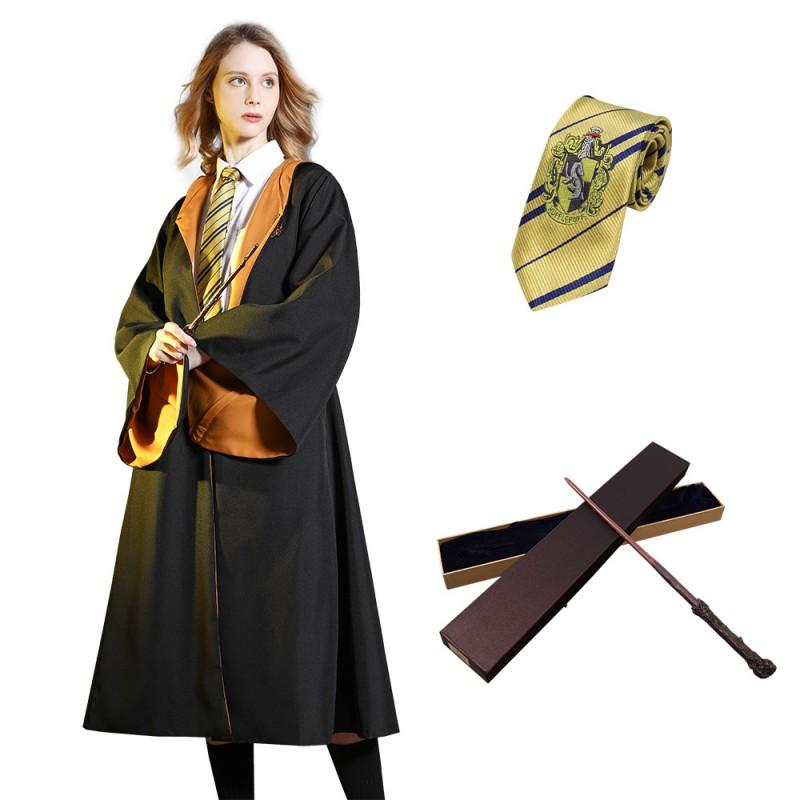 Harry Potter Hogwarts House Robe Halloween Cosplay Costume Adults Kids