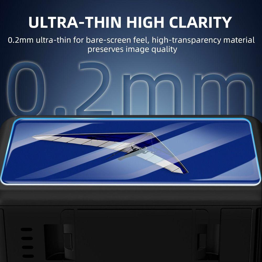 2 комплекта закаленного стекла Защитная пленка для экрана Lnes для аксессуаров экшн-камеры DJI Osmo Action 6