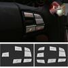 Для BMW 1/2/3/4/5/7 серии X1 X3 X5 F10 F20 F30 F34 F25 E70 Автомобильный стайлинг Накладка на кнопки руля Наклейка Отделка Аксессуары