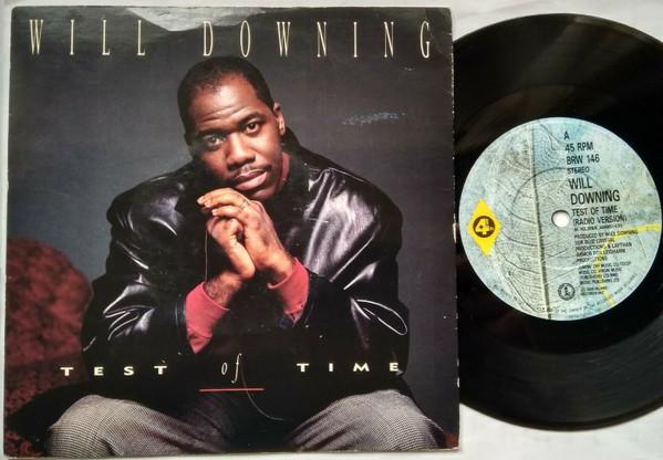 7-дюймовая пластинка WILL DOWNING Test Of Time BRW146 4-й Broadway 1989 UK Dance Electronica Б/у