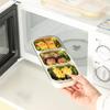 2/3 Grids Camping Lunch Box Leak-proof Snack Box Portable Food Storage Box  Travel