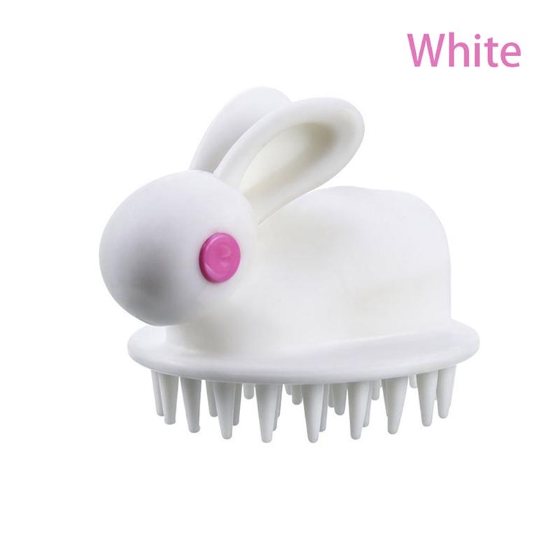 Silicone Shampoo Scalp Hair Massager Head Body Massage Brush Comb Hair Washing