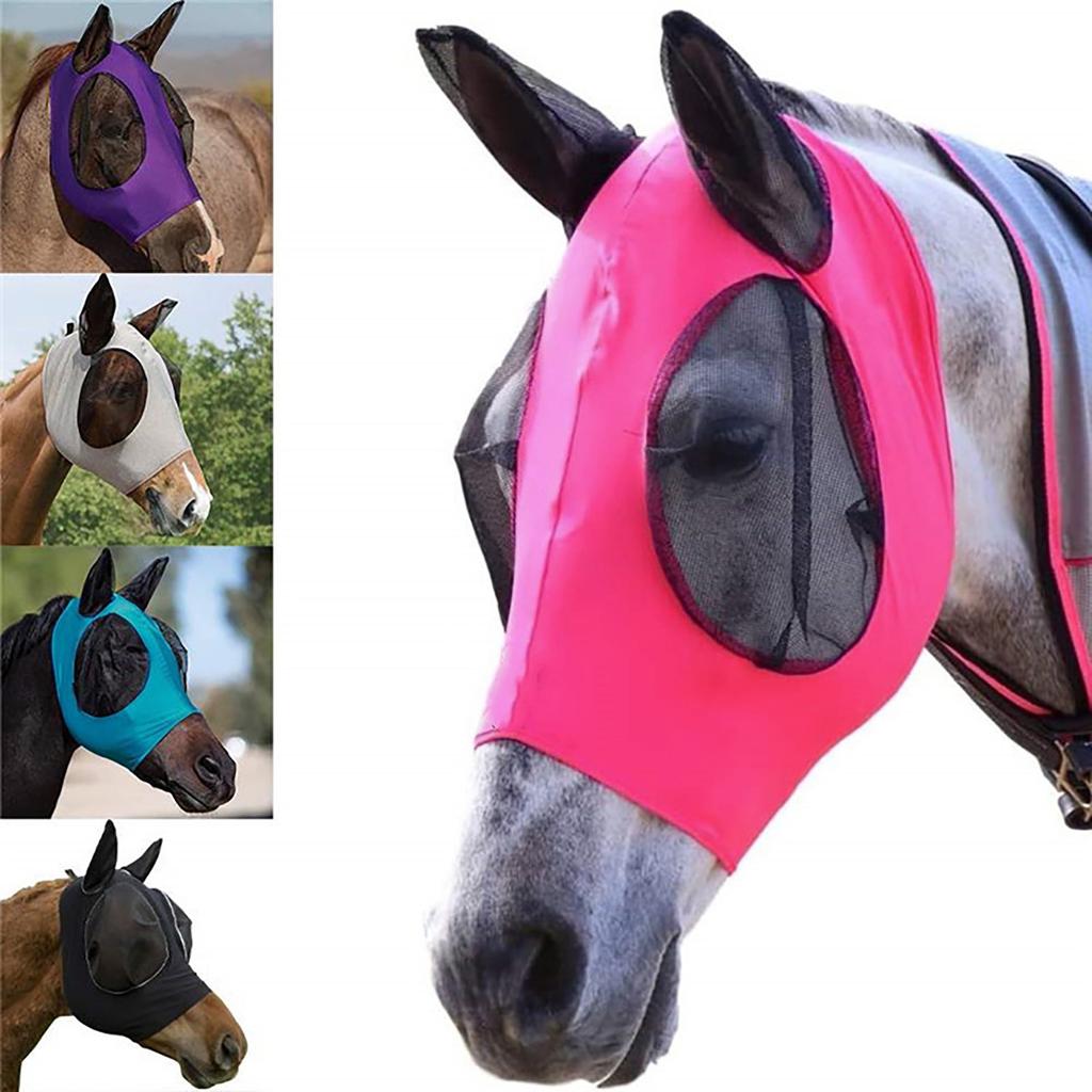 Horse Mask, Horse Face Mosquito Hood, Mosquito And Fly Mask, Equestrian Mask