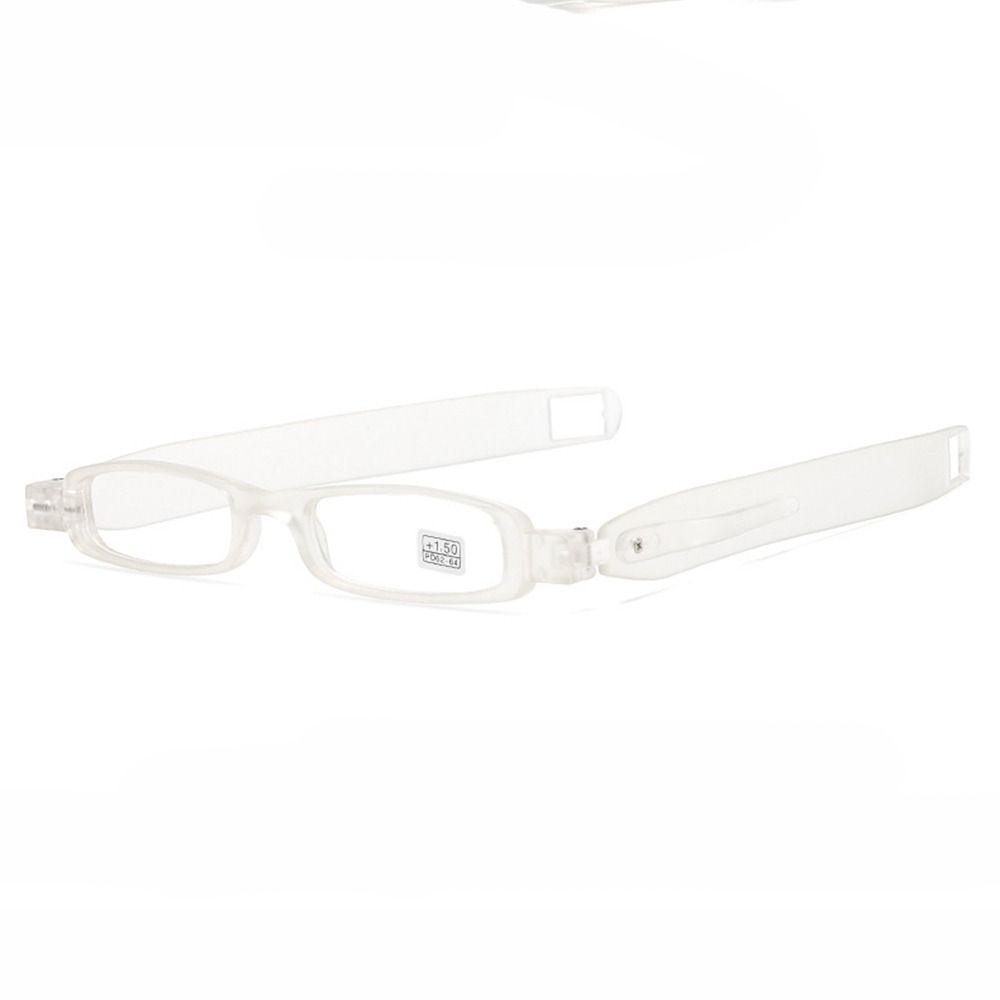 Men Women Folding Ultra-light Resin Reading Glasses 360 Degree Rotation Fashion Eyeglasses Office Computer Presbyopia Glasses
