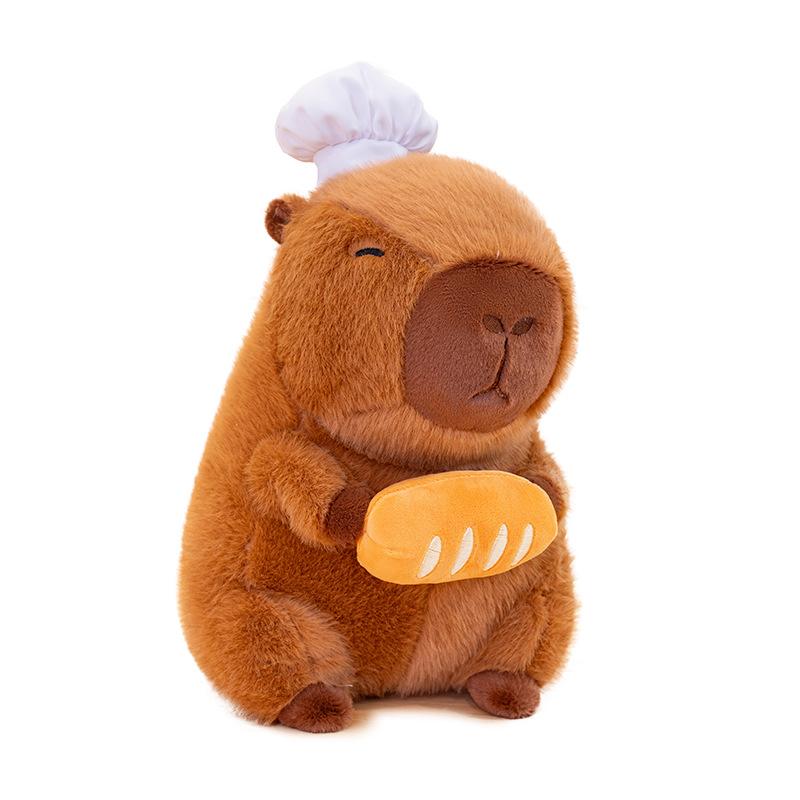 Creative Chef Series Capybara Doll Doll Plush Toy Doll Cute Kapibala Sleeping Pillow