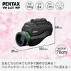 Монокуляр PENTAX VM 6x21 WP Легкое управление одной рукой Эргономичный универсальный дизайн для легкого управления операция ясный и высокий
