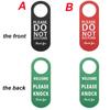 Board Tips Tag Door Hanger Tags Cleaning Label Do Not Disturb Signs Door Knobs Hanger Pendant