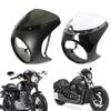 7 Inch Front Headlight Handlebar Fairing Windshield Kits Universal For Harley Sportster Bobber Touring