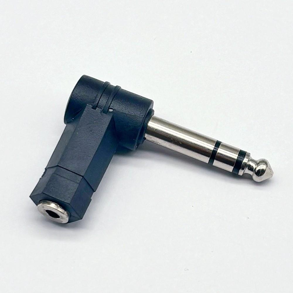 Male To Female Audio Adapter Right Angle Headphone Jack Adapter Amplifier Accessories