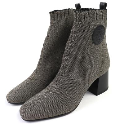Безупречные короткие ботинки Volver Knit из технической ткани с кожей 35.5 Б/у