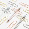 Metal Pen Clip: Strong Stationery Paper Clip for Office & Book Organization