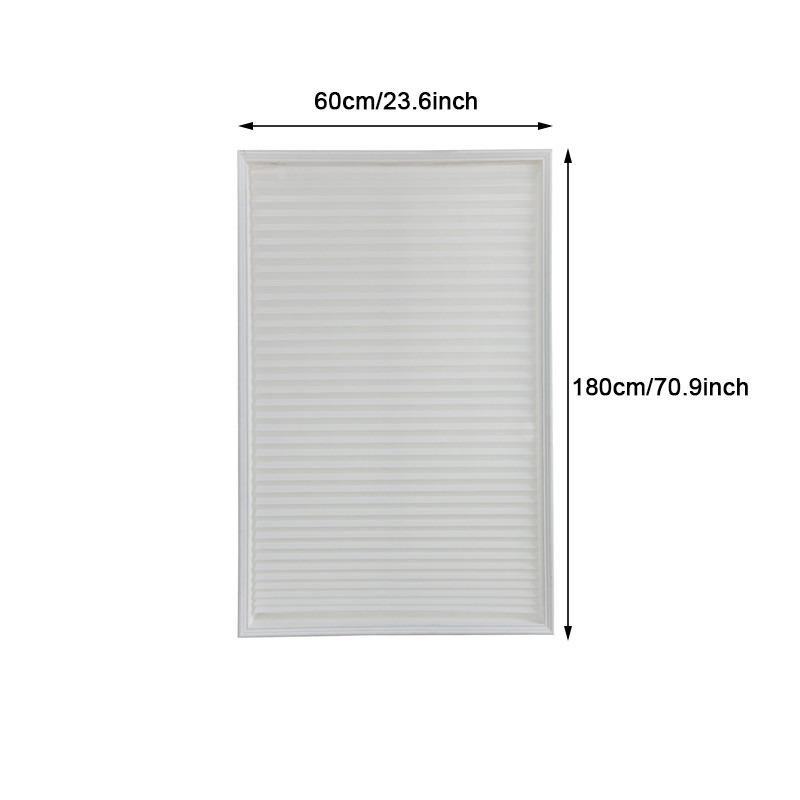 Самоклеящиеся плиссированные шторы полузатемняющие шторы для окон для кухни ванной балкона жалюзи для окна кафе/офиса новые
