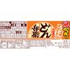 Donbei Oni Kakiage Udon and Savory Nissin Foods Cup 96g X 12 Packs [Sweet Large-Cut Onions] Noodles,