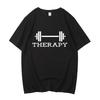 Летние футболки для спортзала Высококачественный хлопок Crossfit Фитнес футболка С графическим принтом Спортивная унисекс футболка Одежда