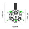 Игрушечный мяч для собак, мяч для домашних животных, футбольный мяч для дрессировки собак, игрушечный футбольный мяч для домашних животных, высокая отскок, перерабатываемая надувная игрушка, легкое хранение