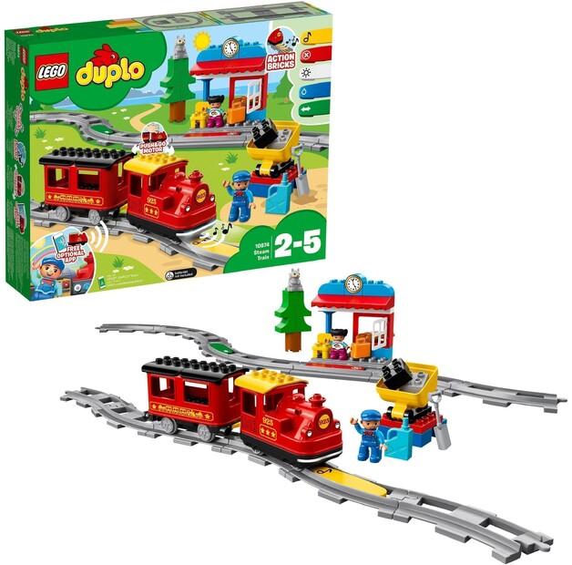 LEGO DUPLO 10874 Паровозик со звуком