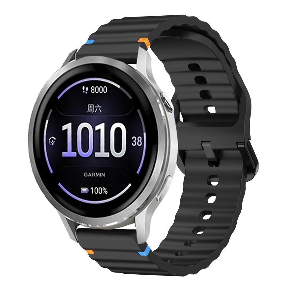 Silicone Band for Garmin Venu SQ 2 2s 3s 3 4 45mm 41mm Bracelet for Garmin Forerunner 170 570 970 965 955 265 255 265s 255s 55 165 Active 6 5