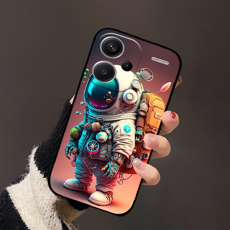 Чехол для Redmi Note 13 Pro+ 13 Pro Plus Стильный Расписной Мягкий Силикон ТПУ Оболочка Телефона Для Redmi Note13 Pro 4G 5G Чехол Защитник