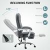 Six-Point Office Massage Chair, with Heat - Grey