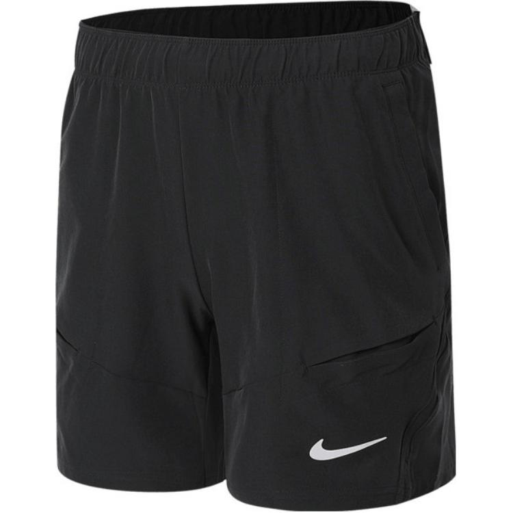 Nike Dri-FIT однотонные спортивные шорты на шнурке мужские черные FD5337-010