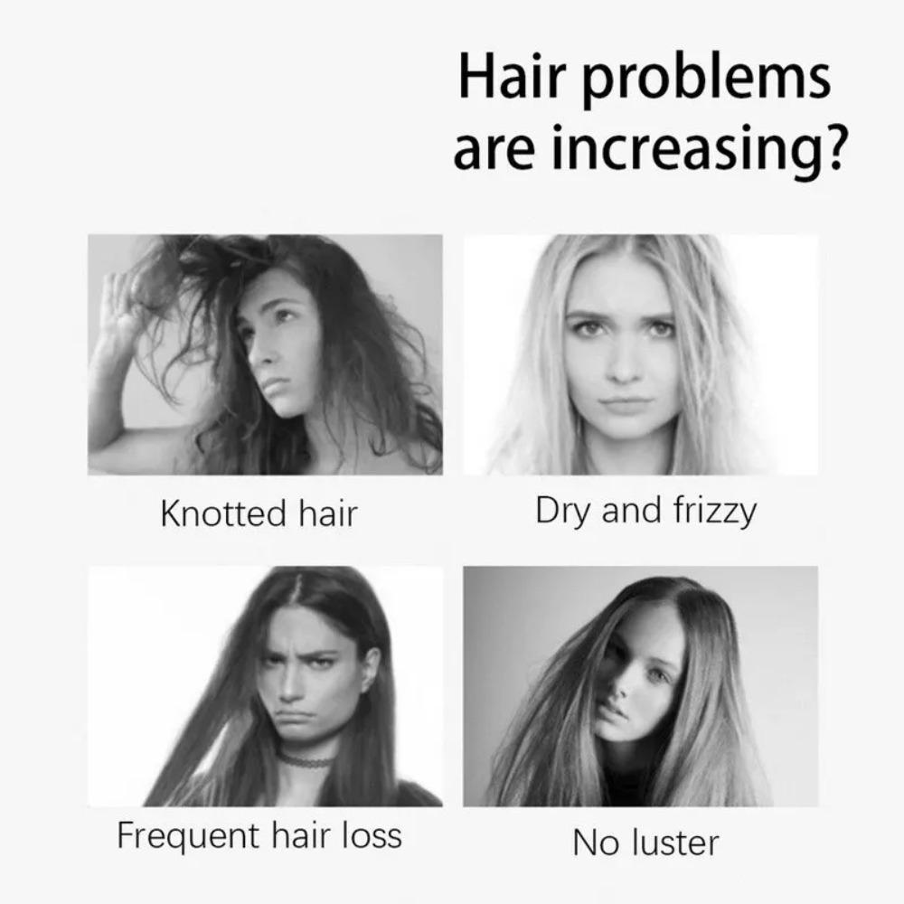 Расческа Air Cushion Magic Detangling Comb Антистатическая расческа для волос Расческа для макияжа Magic Handle Расческа для волос