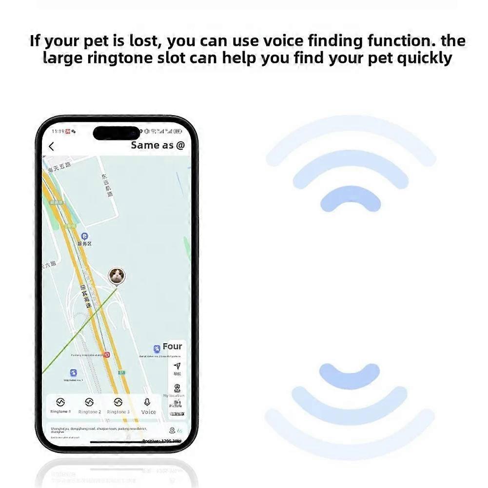4G GPS Pet Tracker Smart Collar: Waterproof Anti-Loss Device with Geo-Fence, Dual Satellite (GPS/BeiDou) for Dogs/Cats