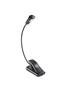 K&M Music Stand Light "2 LED Flex Light" [12242] Color: Black