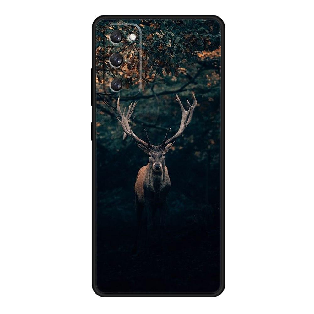 Чехол Камуфляж Охота на Оленей Для Samsung S20 FE 2022 S8 S10e S10 S22 Ultra 5G S7 S21 Plus S9 Funda