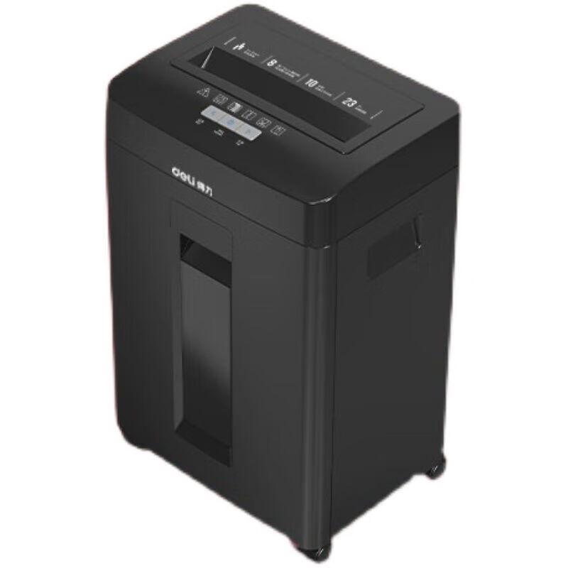 Deli High Security Cross-Cut Paper Shredder CN plug (adapter included)