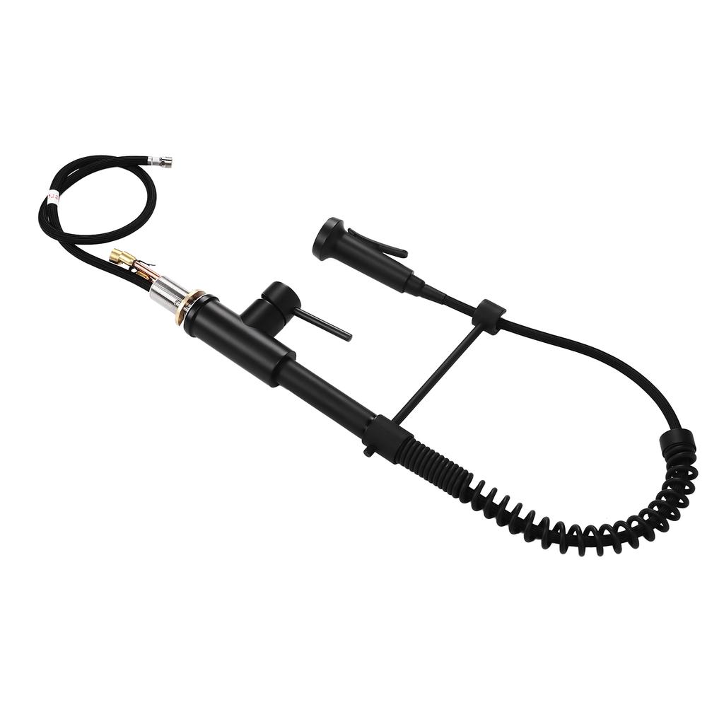 G1/2 гибкий выдвижной кран черный смеситель для мойки холодной и горячей воды кран для раковины водопроводный кран для домашнего хозяйства