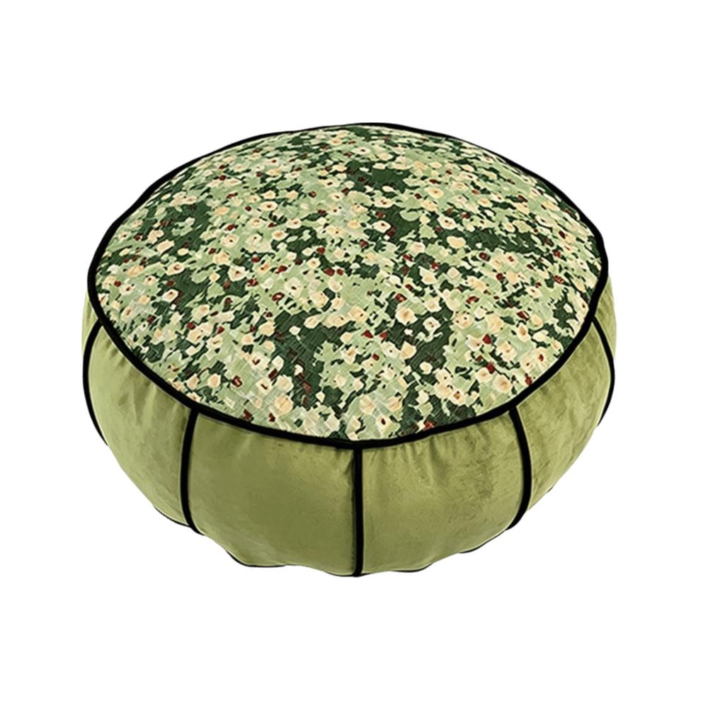 Jacquard Fabric Floor Cushion Warm and Cozy Home Tatami Cushion Long Sitting Posture