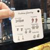 Серьги-гвоздики маленькие в корейском стиле из серебра 925 пробы для студенток - Простые, Милые, Универсальные, Набор на неделю