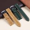 Retro Leather Watch Strap 18mm 19mm 20mm 21mm 22mm 24mm Quick Release Bracelet for Men Replacement Watchband Watches Accessories