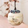 Qianli Jiangshan Portable Ceramic Travel Tea Set