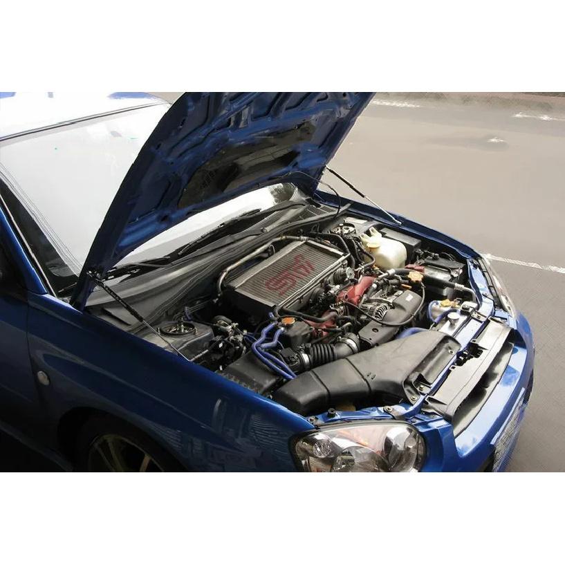 Газовые упоры капота для Subaru Impreza WRX GDA GDB 2000-2007 Передние Модификация Газовые пружины Подъемная опора Амортизатор Упор из углеродного волокна