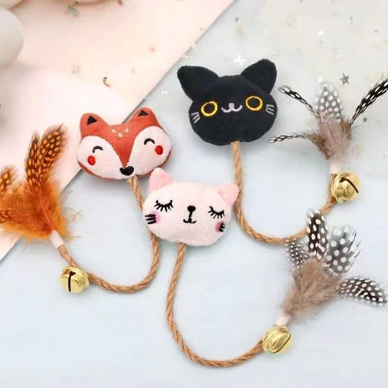 Зубная щетка Pet You из пеньковой веревки, Игрушки для кошек для самостоятельных развлечений и снятия скуки, Товары для кошек, Товары для домашних животных