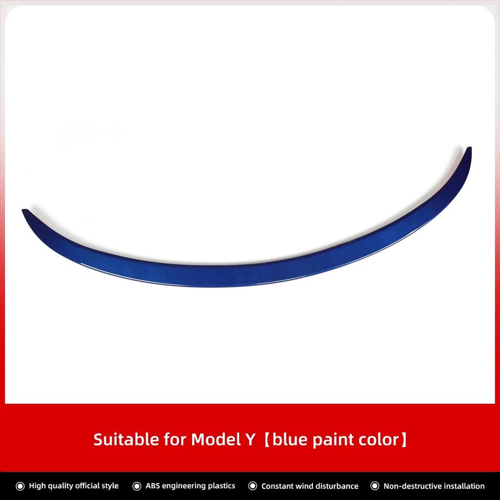 LUCKEASY For Tesla Model Y -2023 Car Styling Accessories ABS SPORT High-performance Rear Trunk Spoiler Wing Tail