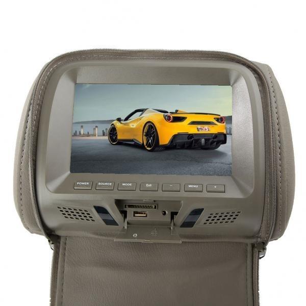 Universal 7 Inch Car Headrest Monitor Rear Seat Entertainment Player