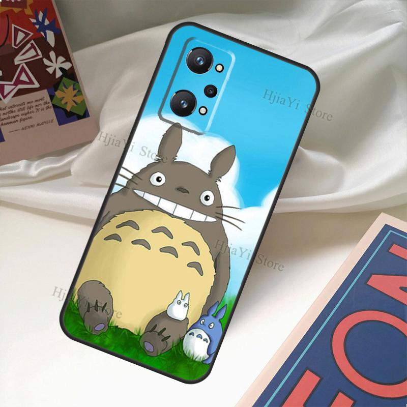 Чехол Studio Ghibli «Мой сосед Тоторо» для OnePlus 9 Pro 9R 8T Nord 2 для Realme C21 GT Neo 2 Master 7 8 Pro 8i