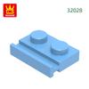 Нетоксичные 224 шт./Лот 3 Пластины 1x2 Со Слайдом Строительные Блоки Moc Специальные Аксессуары Совместимые С Кирпичиками Детские Игрушки Подарок